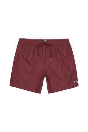 شلوارک ساحلی زرشکی مردانه بافتنی Billabong - کد 129616944