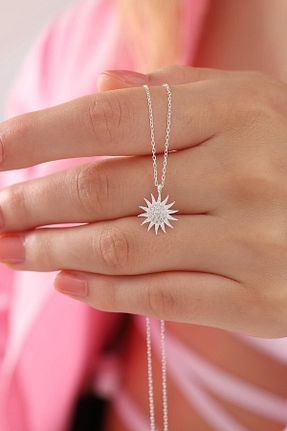 گردنبند نقره زنانه 925 عیار Rakof - کد 860720473