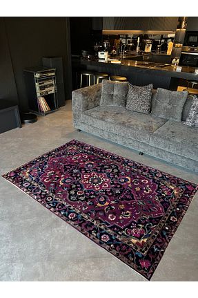 فرش رنگی قابل شستشو Rugs Modern Halı - کد 861656531
