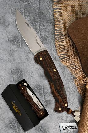 اکسسوری چاقو و قمه قهوه ای LAZBİSA - کد 773840885