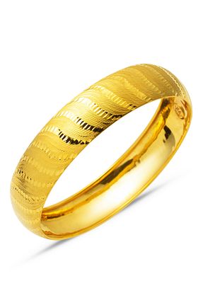 النگو زرد زنانه 8 عیار Bilezikci - کد 344791791