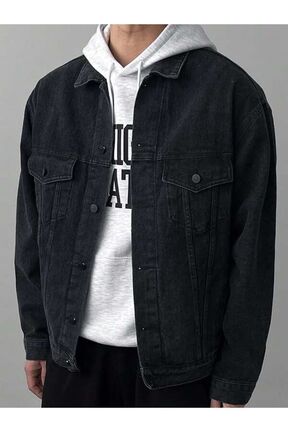 کت طوسی مردانه اسلیم فیت Cuqq Denim - کد 795263960