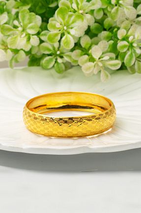 النگو زرد زنانه 8 عیار Bilezikci - کد 344791029