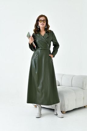 لباس خاکی زنانه بافتنی FTZ WOMEN - کد 857625902