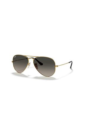 عینک آفتابی خاکی زنانه 58 Ray-Ban - کد 2724684