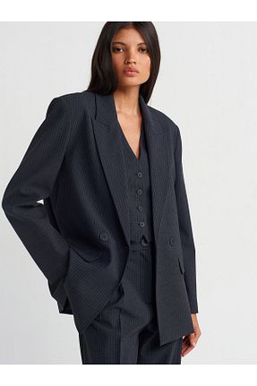 کت طوسی زنانه Blazer Dilvin - کد 860000922
