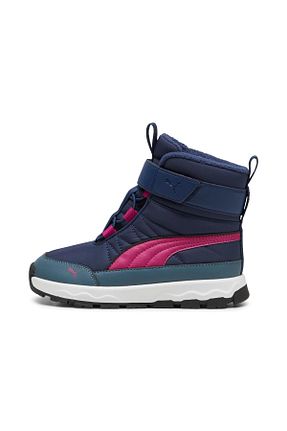 کفش اسنیکر آبی بچه گانه پنبه پلی استر Puma - کد 841140336