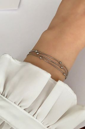 دستبند استیل (فولاد) زنانه استیل (فولاد) Çlk Accessories - کد 120345290