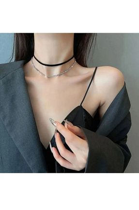 گردنبند جواهر زنانه فلزی TakıConcept - کد 861665819