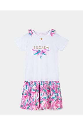 لباس سفید بچه گانه بافتنی Escada - کد 861666749