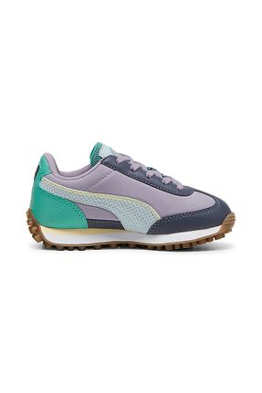 کفش اسنیکر آبی بچه گانه PU Puma - کد 842495384