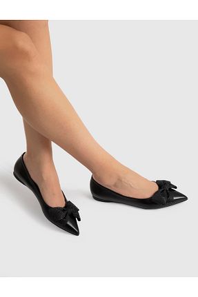 بابت مشکی زنانه چرم خالص İlvi - کد 816232005