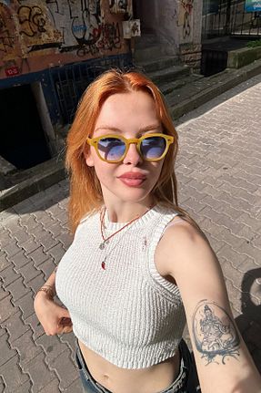 عینک آفتابی زرد زنانه پلاریزه FALAN EYEWEAR - کد 666015449