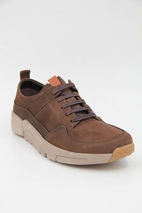 کفش کژوال قهوه ای مردانه چرم خالص Freefoot - کد 266879293