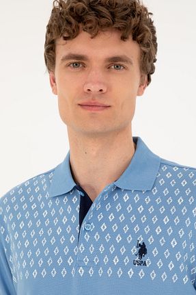 پولوشرت سرمه ای مردانه پارچه U.S. Polo Assn. - کد 841639408