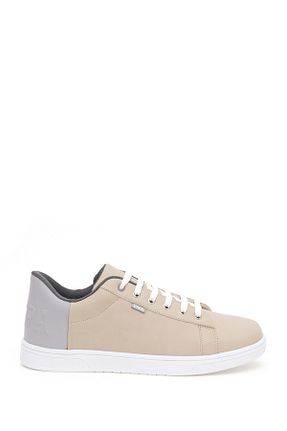 کفش اسنیکر بژ مردانه بند دار U.S. Polo Assn. - کد 833113223
