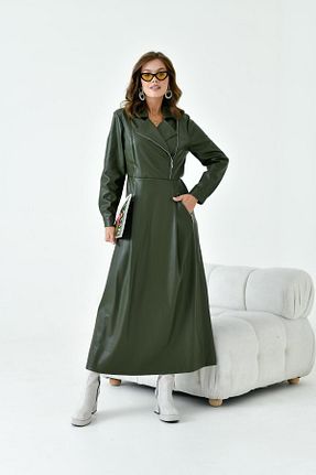 لباس خاکی زنانه بافتنی FTZ WOMEN - کد 857625902