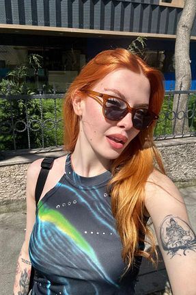 عینک آفتابی نارنجی زنانه پلاریزه FALAN EYEWEAR - کد 827062671