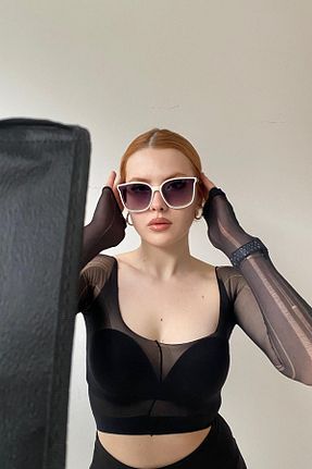 عینک آفتابی بژ زنانه پلاریزه FALAN EYEWEAR - کد 666016863