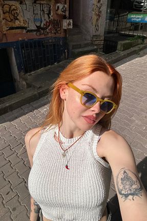 عینک آفتابی زرد زنانه پلاریزه FALAN EYEWEAR - کد 666015449