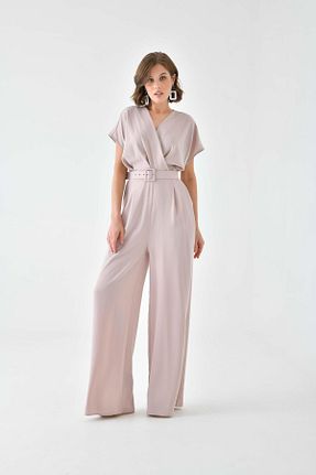 سرهمی بژ زنانه آستین کوتاه FTZ WOMEN - کد 799682588