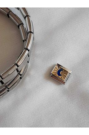 دستبند استیل (فولاد) سبز زنانه استیل (فولاد) bijoux uniques - کد 846273275