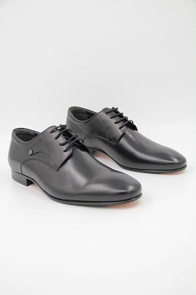 کفش کلاسیک مشکی مردانه چرم خالص OGGI - کد 775452835