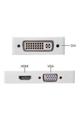 کابل و آداپتور سفید MAXGO - کد 34911161