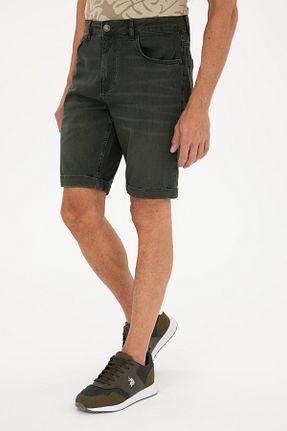 شلوارک و برمودا خاکی مردانه رگولار U.S. Polo Assn. - کد 834729943