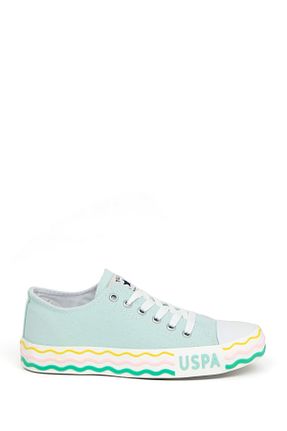 کفش اسنیکر سبز زنانه بند دار U.S. Polo Assn. - کد 832934752