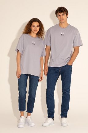 تیشرت طوسی مردانه یقه دوچرخه U.S. Polo Assn. - کد 832990086