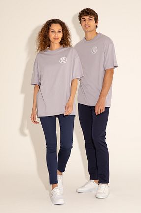 تیشرت طوسی مردانه اورسایز U.S. Polo Assn. - کد 833121701