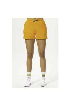 شلوارک و برمودا نباتی زنانه رگولار Benetton - کد 858981561