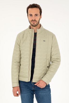 کاپشن خاکی مردانه پارچه U.S. Polo Assn. - کد 843129596