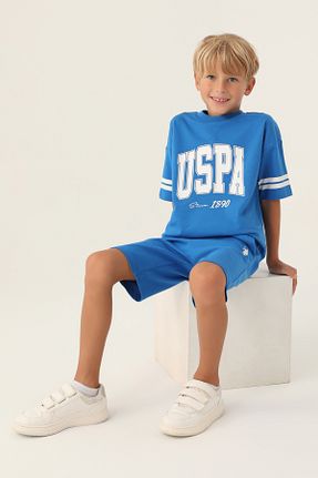 ست بالاتنه و پائین تنه نارنجی بچه گانه بافتنی U.S. Polo Assn. - کد 804774152