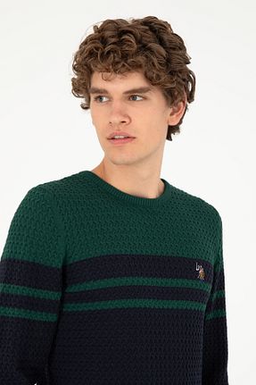 پلیور سرمه ای مردانه ساده U.S. Polo Assn. - کد 852716888