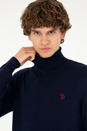 پلیور سرمه ای مردانه ساده U.S. Polo Assn. - کد 853482146