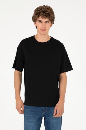 تیشرت مشکی مردانه اورسایز U.S. Polo Assn. - کد 852710336