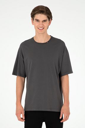 تیشرت طوسی مردانه اورسایز U.S. Polo Assn. - کد 856857065