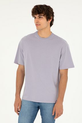تیشرت طوسی مردانه یقه دوچرخه U.S. Polo Assn. - کد 834828461