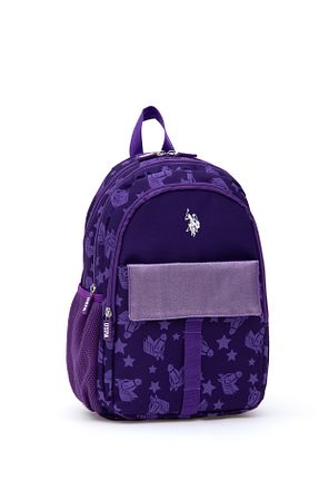 کیف مدرسه بنفش بچه گانه 0-15 L U.S. Polo Assn. - کد 857289415