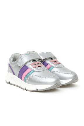 کفش اسنیکر طوسی بچه گانه میکروفیبر U.S. Polo Assn. - کد 835677128