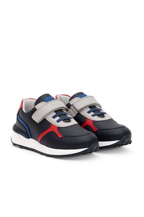 کفش اسنیکر مشکی بچه گانه میکروفیبر U.S. Polo Assn. - کد 846422207