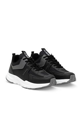 کفش اسنیکر مشکی مردانه بند دار U.S. Polo Assn. - کد 848793129