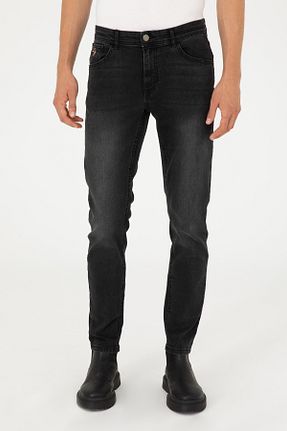 شلوار جین مشکی مردانه پاچه ساده U.S. Polo Assn. - کد 855702598