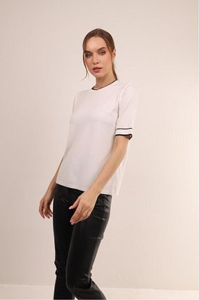 بلوز نباتی زنانه A-Form فیت Jm Triko - کد 828669918
