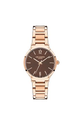 ساعت مچی طلائی زنانه 36-40 میلی متر Lee Cooper - کد 658610752