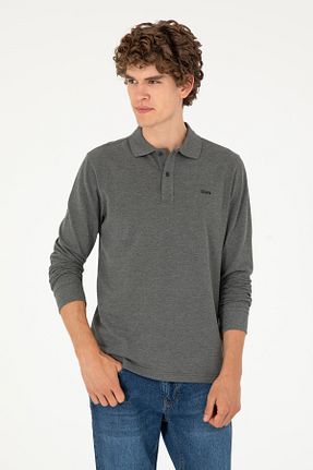 سوئیشرت طوسی مردانه ساده U.S. Polo Assn. - کد 855217930
