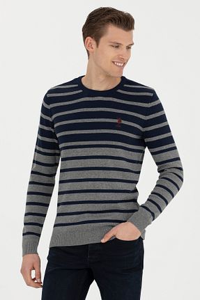 پلیور طوسی مردانه رگولار U.S. Polo Assn. - کد 838399354
