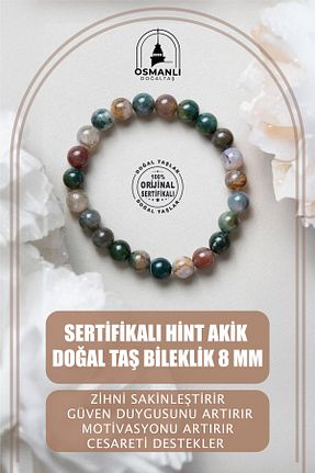 دستبند جواهر رنگی زنانه سنگ طبیعی OSMANLI DEĞERLİ TAŞ - کد 269301649